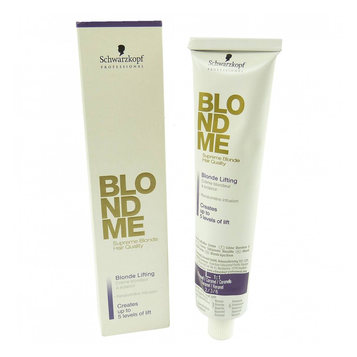 Schwarzkopf Blondme Blonde Lifting Blond Aufheller Creme Haarfarbe