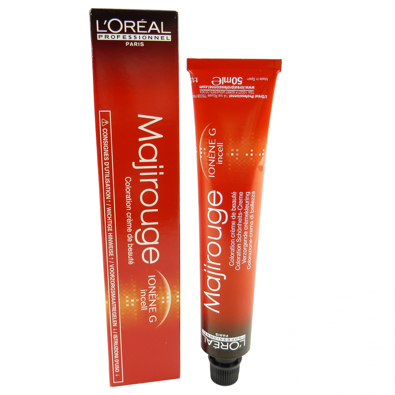 L'Oréal Professionnel Majirel 4.26 – Mittelbraun Mit Irisierendem Rotton, 50 Ml, Dauerhafte Coloration