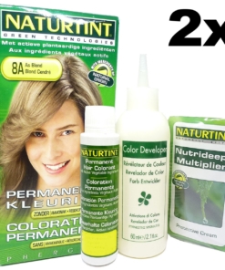 Phergal Naturtint Haar Farbe Kastanien Gold Braun 5G 2x165ml Coloration Set Kit