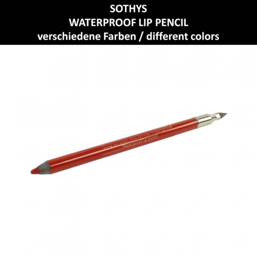 Sothys - Waterproof Lip Pencil - Lippen Konturen Stift wasserfest Make up 1.1g - # 6 Bordeaux