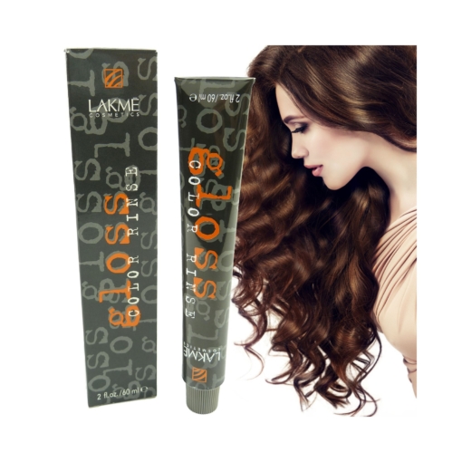 Lakme Gloss Color Rinse Creme Haar Farbe Coloration Tönung 60ml Nuancen Auswahl - 8/55 Light Auburn Auburn Blonde