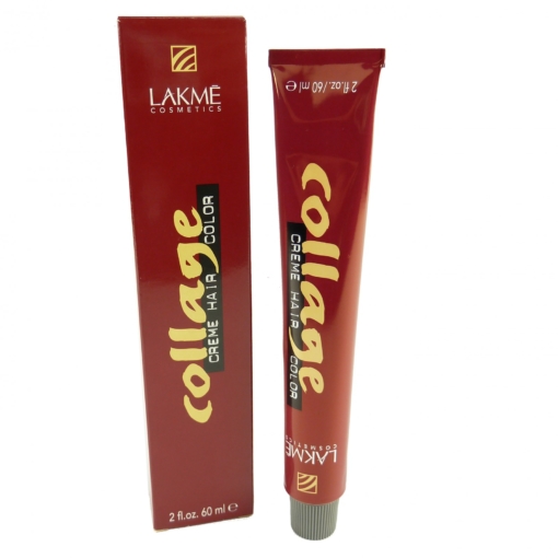 Lakme Collage Haar Farbe Coloration Creme Permanent 60ml - 08/06 Warm Light Blonde / Warmes Hellblond