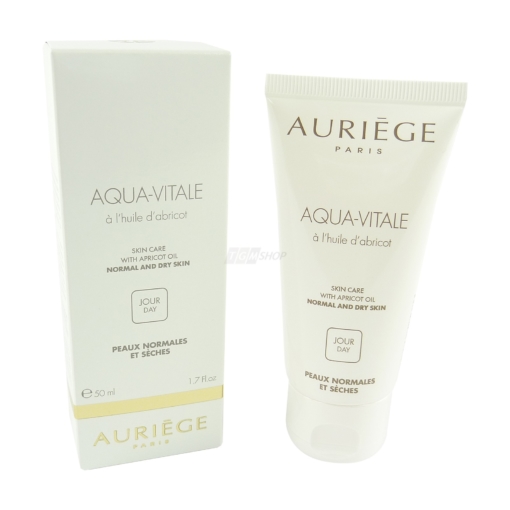 Auriege Paris Aqua Vitale Tages Creme trockene normale Haut Aprikosen Öl 50ml