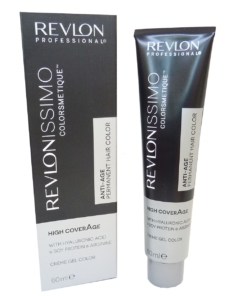 Revlon Revlonissimo Colorsmetique High CoverAge Anti Age Creme Haar Farbe 60ml - 04 Medium Brown / Mittelbraun