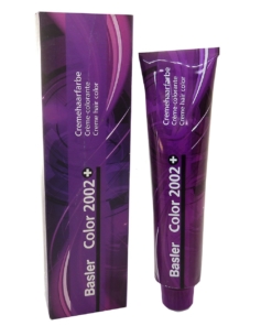 Basler Color 2002+ Permanent Creme Haar Farbe Coloration 60ml - 03/66 Dark Brown Violet Intense / Dunkelbraun Violet Intense