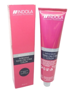 Indola Profession Intensiv Ton-in-Ton Haar Tönung Creme ohne Ammoniak 60ml - #4.0 Medium Brown Natural/Mittel Natur Braun