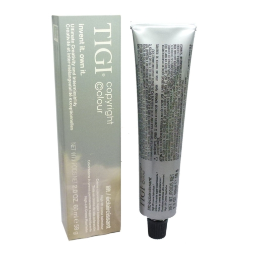 TIGI Copyright Colour Lift Highlift Creme Haircolour Haar Farbe Coloration 60ml - 100/83 Platinum Ash Golden Blonde / Platin Asch Goldblond