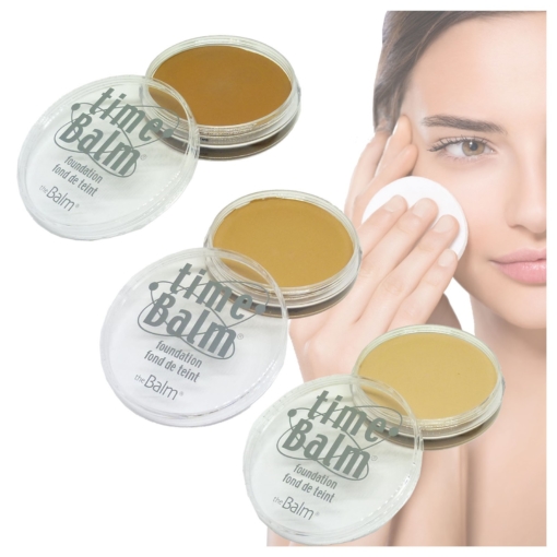 The Balm Time Balm Foundation Grundierung Teint Gesicht Make up 21,3g - medium dark