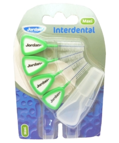 3x Jordan Interdental Maxi 8mm Mund Hygiene Bürste Zahn Reinigung Multipack