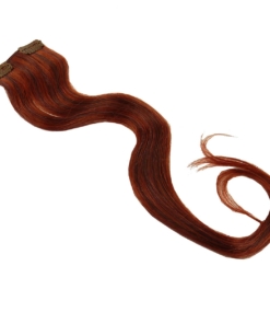 Balmain Double Hair Color Extension 40cm Echt Haar Styling Clip Farb Auswahl - Chilli