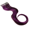 Balmain New Color Flash Highlights 40cm Echt Haar Styling Extensions Farbauswahl - Wild Berry