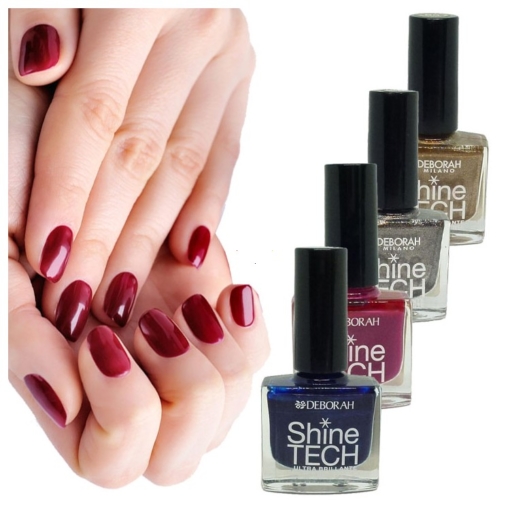 Deborah Shine Tech Ultra Brillante Nagel Lack Farbe Nail Polish Maniküre 8,5ml - #86