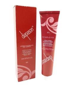 Lisap Diapason Professionale Haar Farbe Coloration Creme Permanent 100ml - 07/65 Copper Red Blonde / Kupfer Rotblond