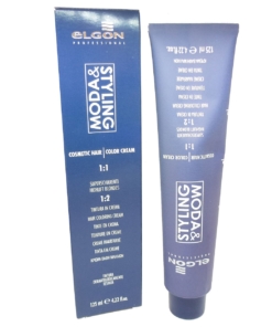 Elgon Professional Moda Styling Color Cream 125ml Haar Farbe Coloration Creme - 06/7 Dark Blonde Violet / Biondo Scuro Violet