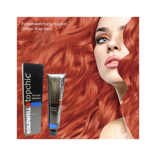 Goldwell Topchic Hair Color Coloration - 60ml - Haar Farbe creme Nuancen Colour - # R-Mix Red Mix