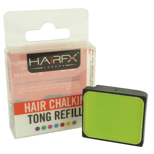 HairFX London Hair ChalkIn Tong Set Haar Kreide Styling auswaschbar 6 Farben