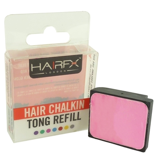 HairFX London Hair ChalkIn Tong Set Haar Kreide Styling auswaschbar 6 Farben