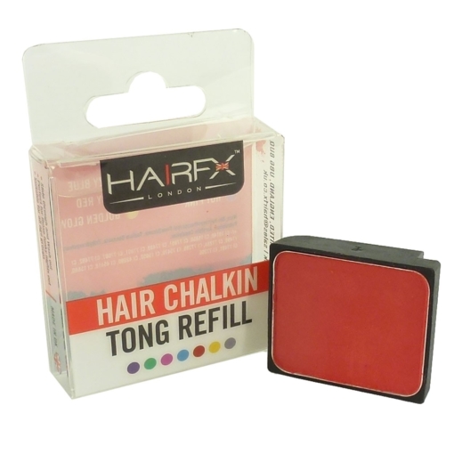 HairFX London Hair ChalkIn Tong Set Haar Kreide Styling auswaschbar 6 Farben