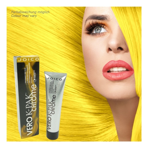 Joico Vero K-Pak Chrome - Demi Permanent Creme Color Haar Farbe Coloration 60ml - RY Really Yellow