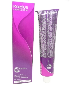 Kadus Professional Haar Farbe Coloration Creme Permanent 60ml - 09/17 very Light Blonde Ash-Brown / Lichtblond Asch-Brown