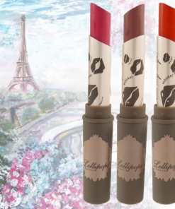 Lollipops Paris Kiss my Lips Glossy Lipstick - Lippen Stift Farbe Make Up - 1,5g - 07 Vitamine Soda