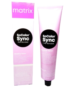 Matrix SoColor Pre-Bonded Alkaline Toner Creme Haar Farbe Tönung 90ml - 07NV Medium Blonde Neutral Violet / Mittelblond Neutral Violett
