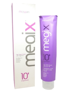 Mowan Megix Hair Innovaction Permanent Creme Coloration Haar Farbe 120ml - 07.4 Medium Copper Blonde / Mittleres Kupfer Blond