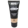 NYC Natural Matte Foundation 12HR Creme Grundierung Teint Gesicht Make Up 30ml - 002 Sand