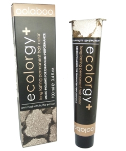 Oolaboo Ecolorgy+ Lang Anhaltende Haar Farbe Coloration Creme 100ml - 06.5 Dark Mahogany Blonde / Dunkel Mahagoni Blond