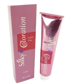 Silky Coloration Color Vive Haar Farbe Permanent Creme 100ml - 04.62 Red Iris Brown / Rot Iris Braun