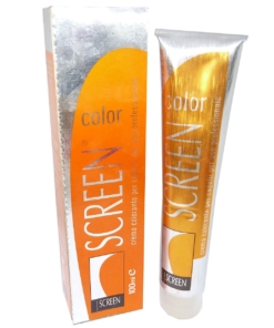 Screen Color Haar Farbe Coloration Creme Permanent 100ml - 08R Light Copper Blonde / Hell Kupferblond