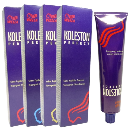 Wella Koleston Perfect Haar Farbe Creme Color Coloration 60ml Farbauswahl - 07/74 Medium Blonde Brown Red / Mittelblond Braun Rot