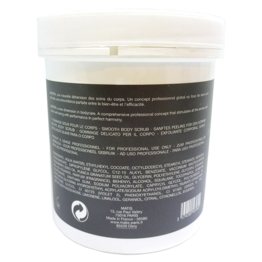 Matis Matispa 1 gommage pour le corps Body Scrub Körper Reinigung Peeling 500g