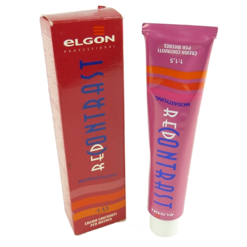 Elgon Red Contrast Modastyling - Rot - Haar Farbe Coloration Creme Color - 60ml