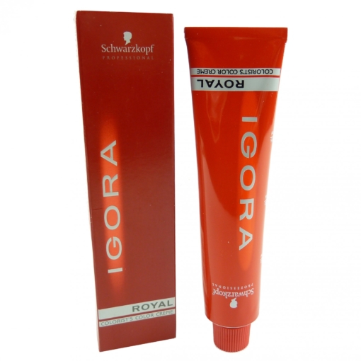 Schwarzkopf Igora Royal Color Cream - Haar Farbe Coloration 60ml Farbauswahl - 08-87 Lightblonde Red Copper / Hellblond Rot Kupfer