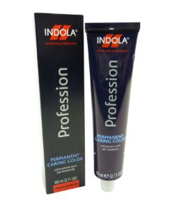 Indola Profession Red/Fashion Permanent Haar Farbe Coloration 60ml - 07.66 Medium Intense Red Blonde / Mittel Intensiv Rotblond