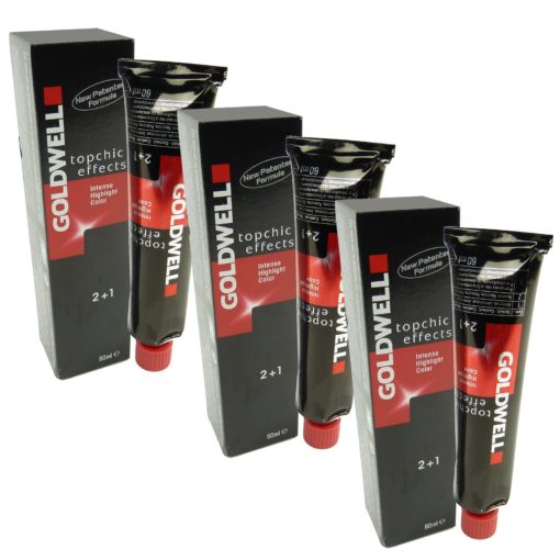 Goldwell Topchic Effects Intense Highlight Color R Max Creme Haar Farbe 3x60ml