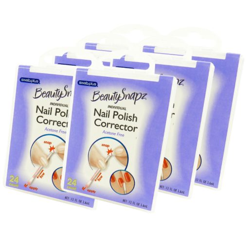 SwabPlus Beauty Snapz Nagellack-Korrektor Nagelpflege Reinigung Multipack 6-Pack