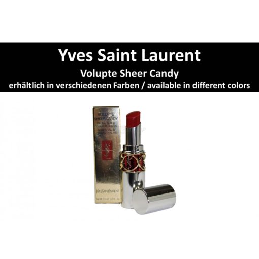 Yves Saint Laurent - YSL - Volupte Sheer Candy - Baume Gloss-Couleur Cristal-4g - 07 Figue Gourmande / Sweet Fig