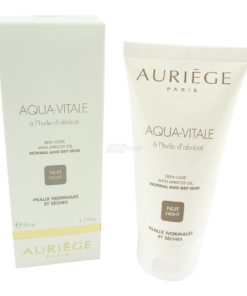 Auriege Paris Aqua Vitale Nacht Creme trockene normale Haut Aprikose 50ml