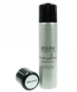 BIGUINE Glitzer Silber Körper Haar Spray 75ml Pflege Kosmetik Make Up