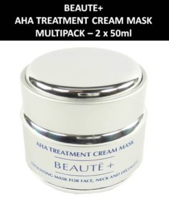 Beaute+ AHA Treatment Cream Mask Maske Gesichts Pflege - 2 x 50ml