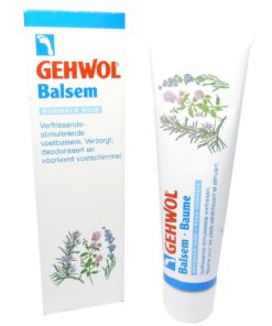 Gehwol Balsam normale Haut erfrischende Menthol Fuß Creme gegen Fußpilz 75ml