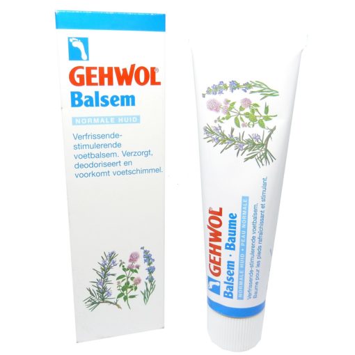 Gehwol Balsam normale Haut erfrischende Menthol Fuß Creme gegen Fußpilz 75ml