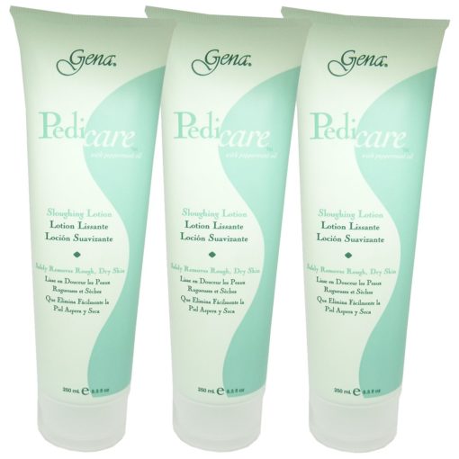 Gena Pedi Care Sloughing Lotion Haut Pflege gegen trockene rauhe Füße 3x250ml