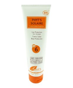 Phyt‘s Solaire Low Protection SPF 6 Sonnencreme 100% Sonnenschutz 100g