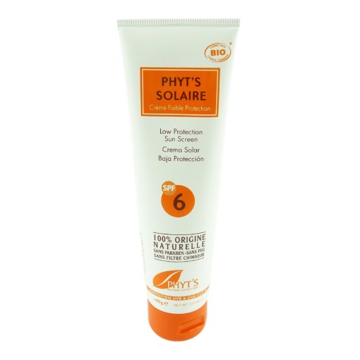 Phyt‘s Solaire Low Protection SPF 6 Sonnencreme 100% Sonnenschutz 100g