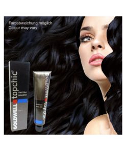 Goldwell Topchic Hair Creme Farbe permanente Färbung in viele Nuancen 60ml - # 4-BV california blue