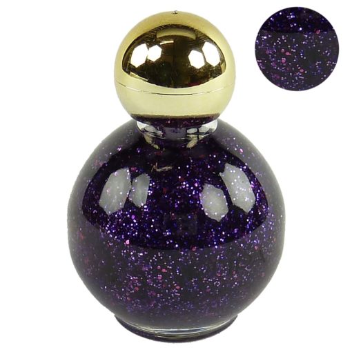 Pupa Light Up The Night Glitter Nail Polish 001 Purple